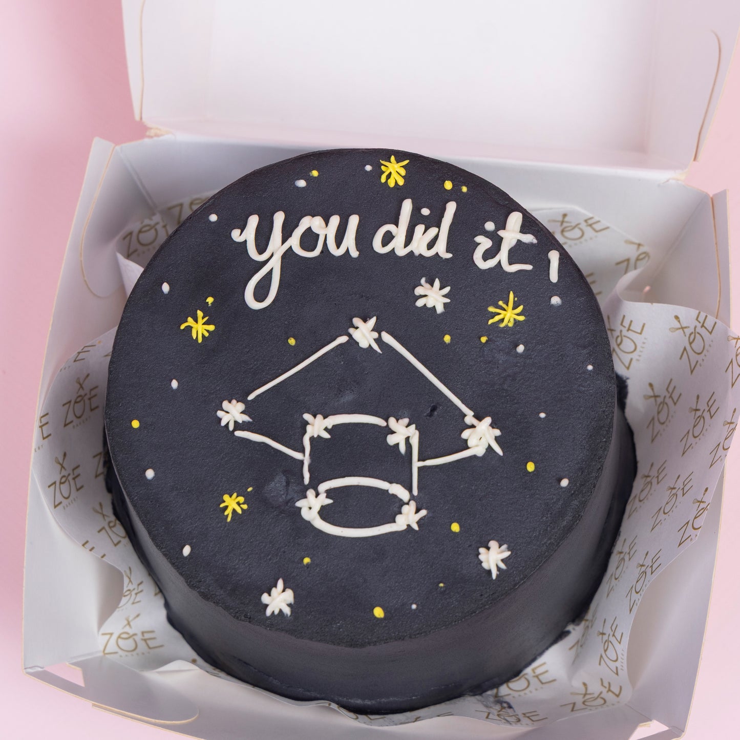 You did it
